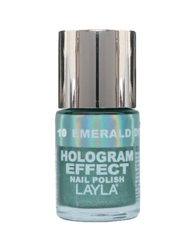 Verniz Layla Emerald Divine 10 Hologram Effect 10ml