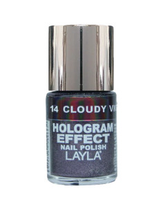 Layla Cloudy Violet 14 Hologram Effect esmalte 10 ml