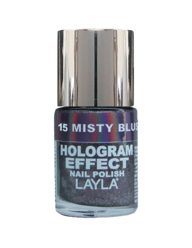 Verniz Layla Misty Blush 15 Hologram Effect 10ml