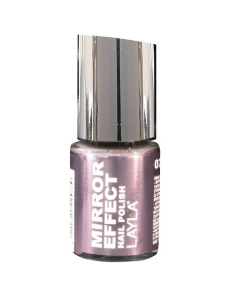 Verniz Layla Metal Plum 07 Mirror Effect 10ml