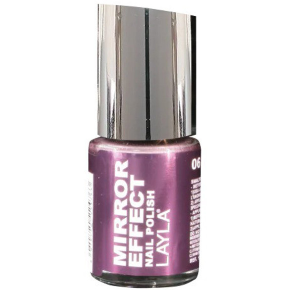 Layla Red Hot 06 Mirror Effect esmalte 10 ml