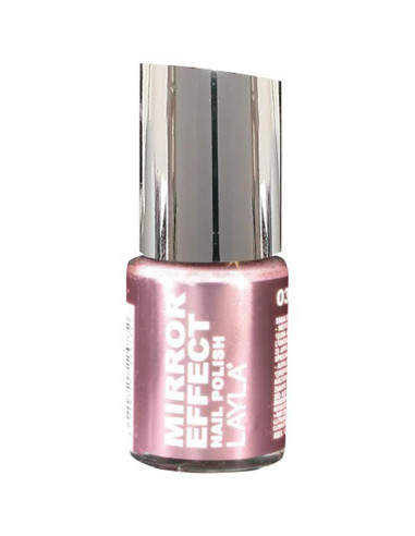 Verniz Layla Pink Iron 03 Mirror Effect 10ml