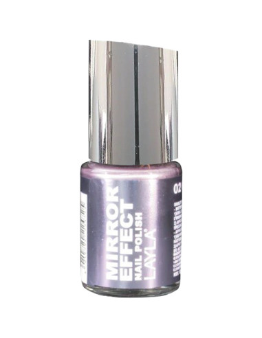 Verniz Layla Cosmo Lilac 02 Mirror Effect 10ml