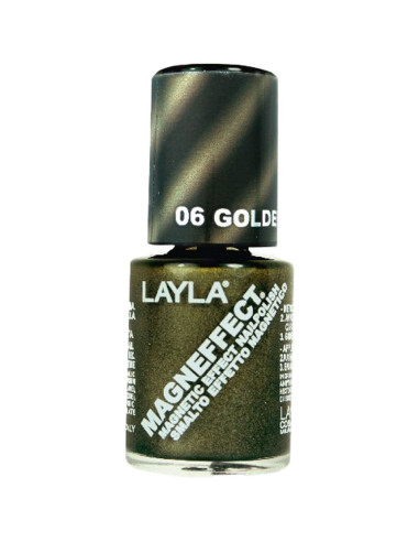 Verniz Layla Golden Nugget 06 Magneffect 10ml