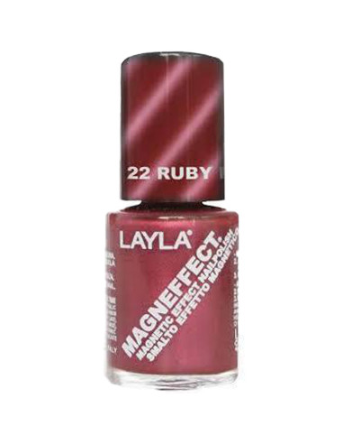 Verniz Layla Ruby Red 22 Magneffect 10ml