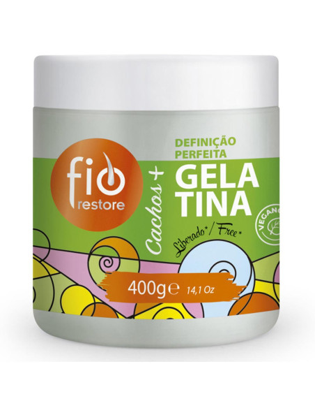 Gelatina Fio Restore Cachos + 400g Cabelos Cacheados