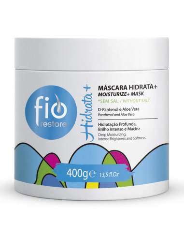 Máscara Fio Restore Hidrata + 400g Hidratação Capilar