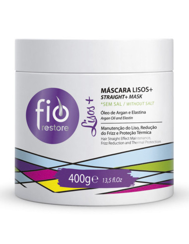 Máscara Fio Restore Lisos + 400g Anti Frizz