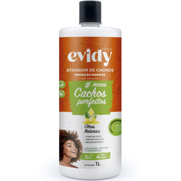 Evidy Family activador de rizos aceites naturales 1 l