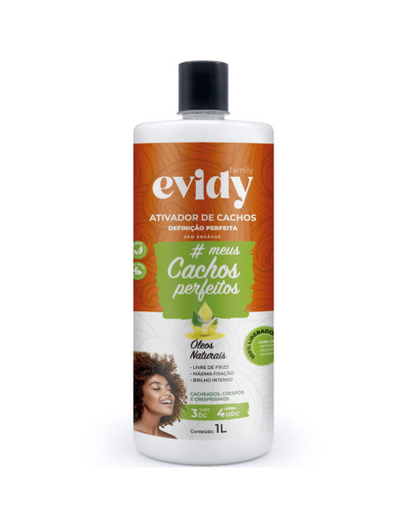Evidy Family activador de rizos aceites naturales 1 l