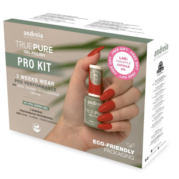 Andreia True Pure Pro Kit esmalte semipermanente vegano