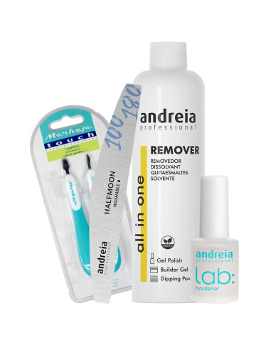 Kit Unhas PRO SOS Remoção de Verniz Gel - Andreia