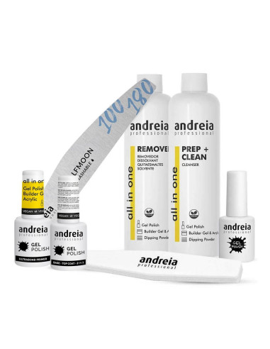 Kit Unhas PRO Iniciação de Verniz Gel - Andreia