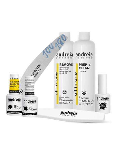 Kit Unhas PRO Iniciação de Verniz Gel - Andreia