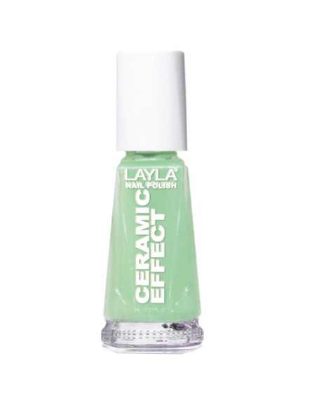 Layla Ceramic Effect 56 esmalte verde 10 ml