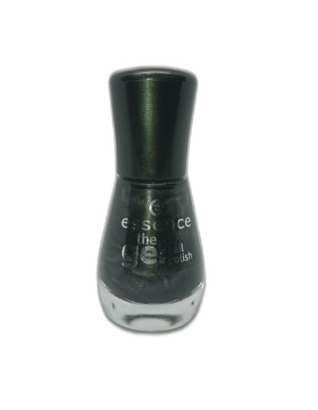 Verniz Essence The Gel 85 Wild and Free 8ml Verde Escuro Cintilante