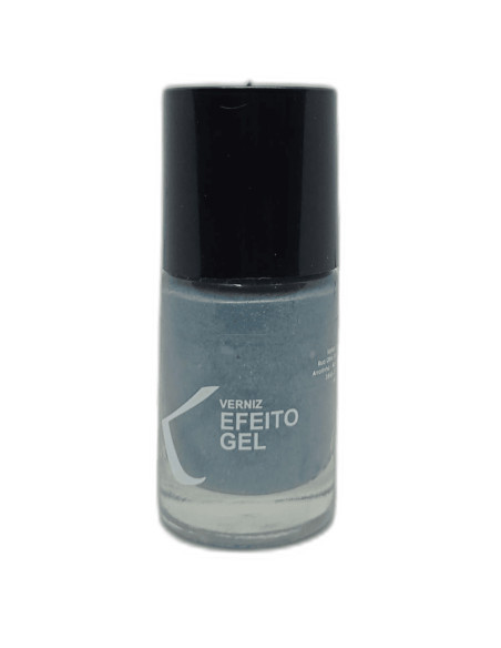 Verniz Efeito Gel K nº10 Azul Cintilante