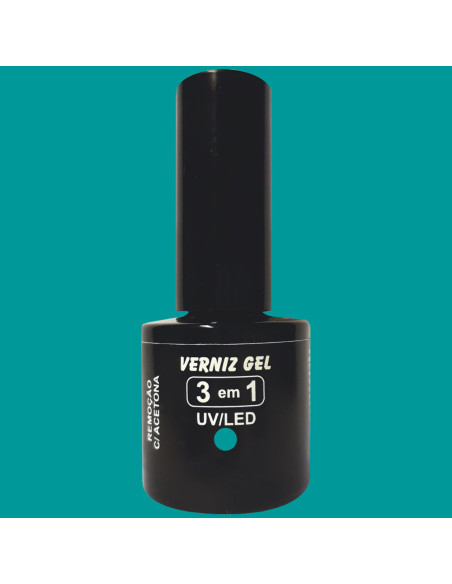 Verniz Em Gel Dermacelsia G04 10ml Turquesa Escuro