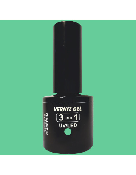 Verniz Em Gel Dermacelsia G13 10ml Verde Menta