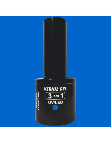 Verniz Em Gel Dermacelsia G14 Azul 10ml Royal