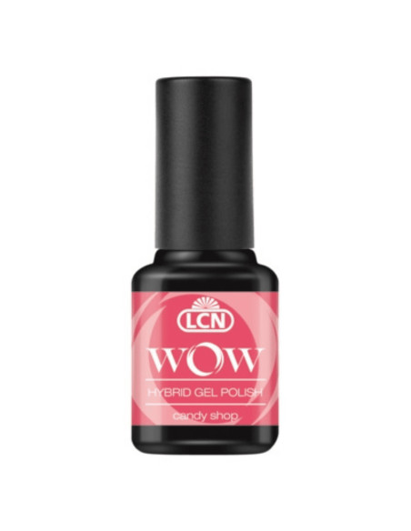 Verniz HíbridoLCN WOW Hybrid Gel Candy Shop 8ml Rosa