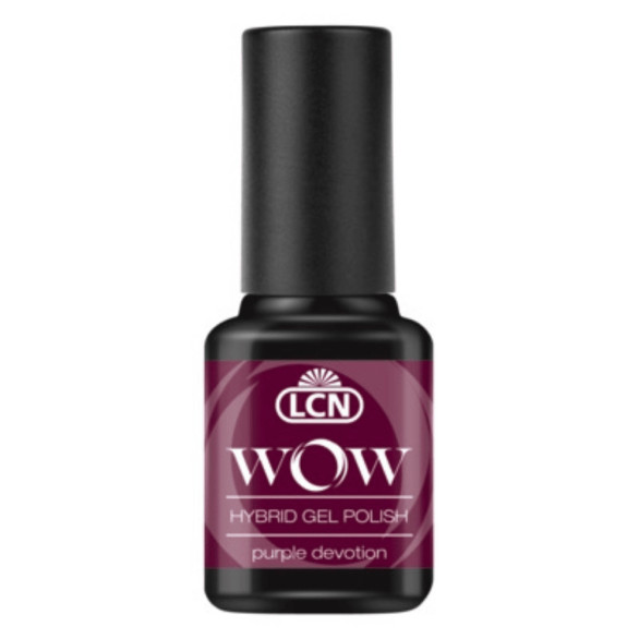 Esmalte híbrido LCN WOW Hybrid Gel Purple Devotion 8 ml Morado