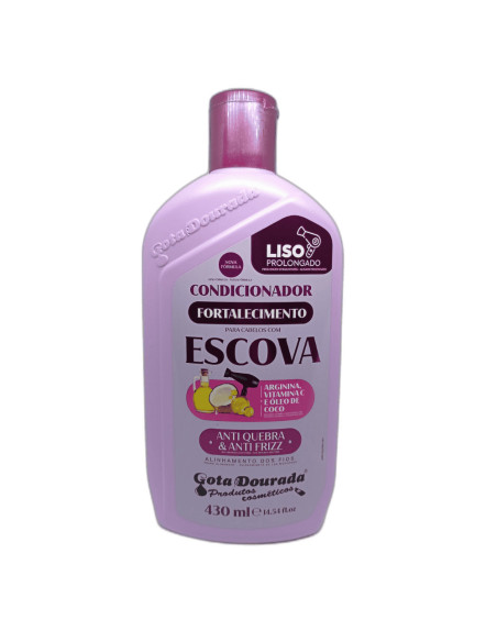 Condicionador Cabelos com Escova 430ml | Gota Dourada
