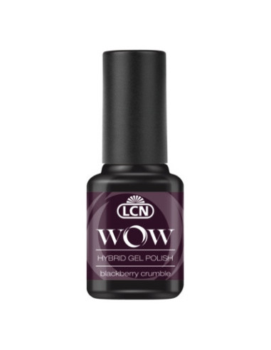 Verniz Híbrido LCN WOW Hybrid Gel Blackberry Crumble 8ml Roxo