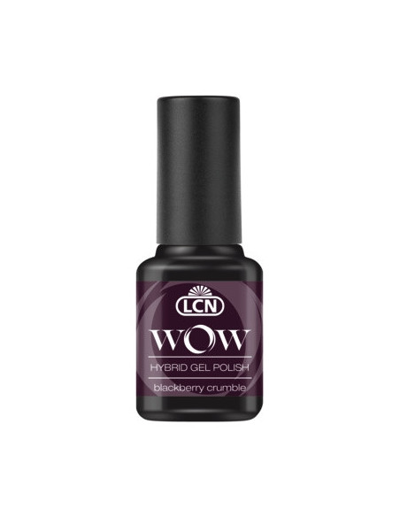 Verniz Híbrido LCN WOW Hybrid Gel Blackberry Crumble 8ml Roxo