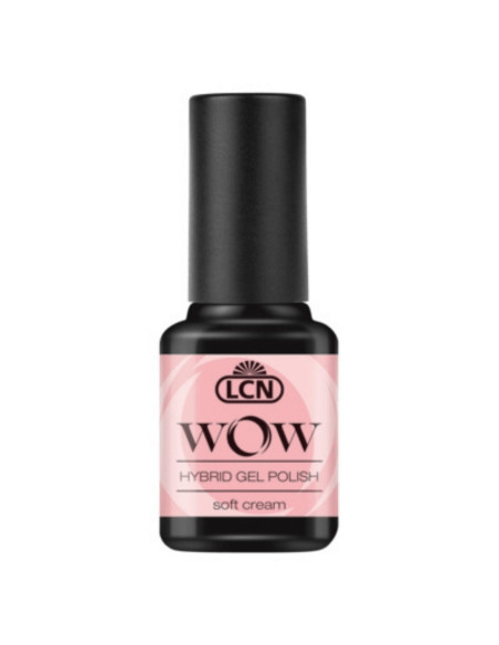 Esmalte híbrido LCN WOW Hybrid Gel Soft Cream 8 ml Rosa