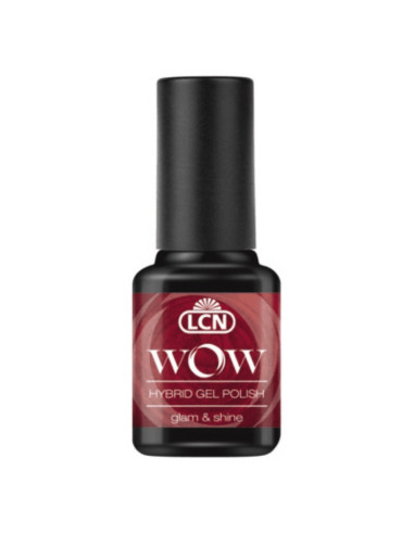 Verniz Híbrido LCN WOW Hybrid Gel My Glam & Shine 8ml Cardeal