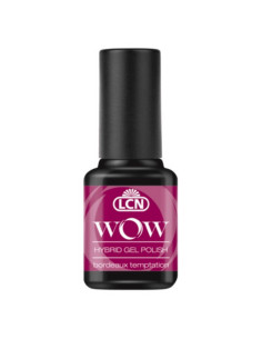 Esmalte híbrido LCN WOW Hybrid Gel Bordeaux Temptation 8 ml Morado
