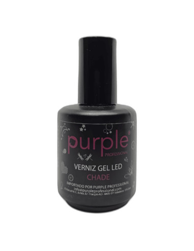 Verniz em Gel Purple Led Chade 15ml Verde Escuro