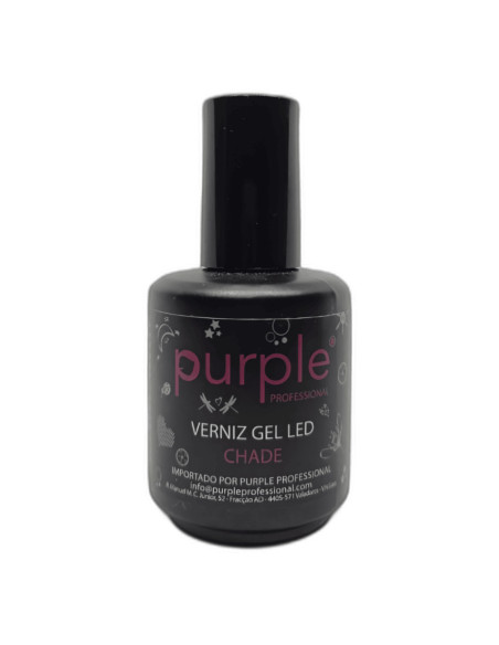 Verniz em Gel Purple Led Chade 15ml Verde Escuro