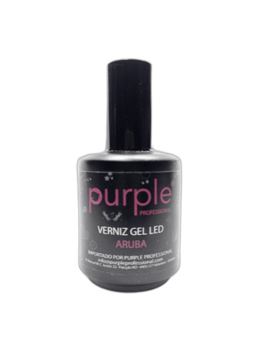 Verniz em Gel Purple Led Aruba 15ml Verde Claro