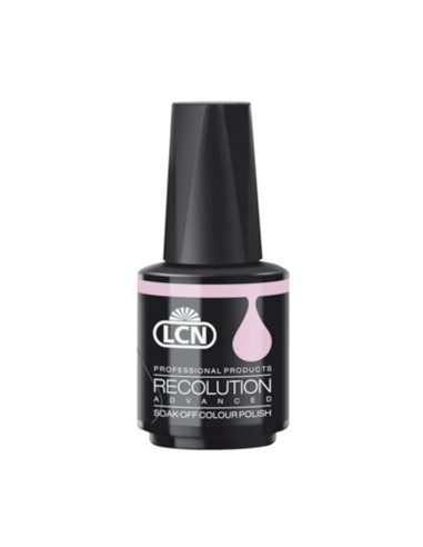 Verniz Em Gel LCN Recolution Advanced FM Soft Rose 10ml Rosa Névoa