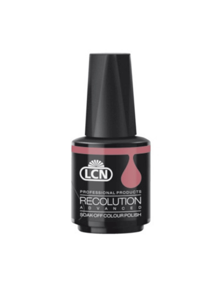 Verniz Em Gel LCN Recolution Advanced Pink Seducer 10ml Marrom Rosado