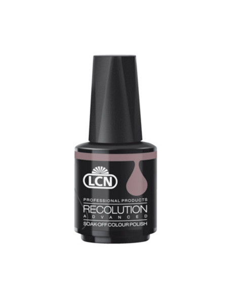 Verniz Em Gel LCN Recolution Advanced Light Mauve10ml Marrom