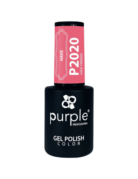 Verniz em Gel Purple P2020 Have Friends 10ml Rosa