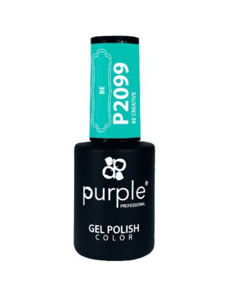 Verniz em Gel Purple P2099 Be Creative 10ml Verde Claro