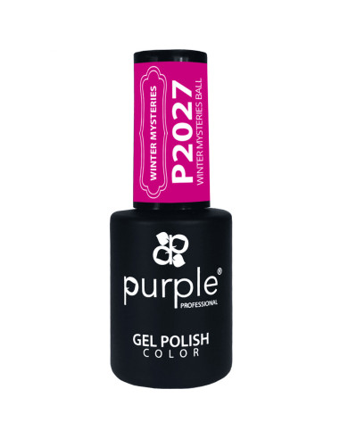 Verniz em Gel Purple P2027 Winter Mysteries Ball 10ml Magenta Quente