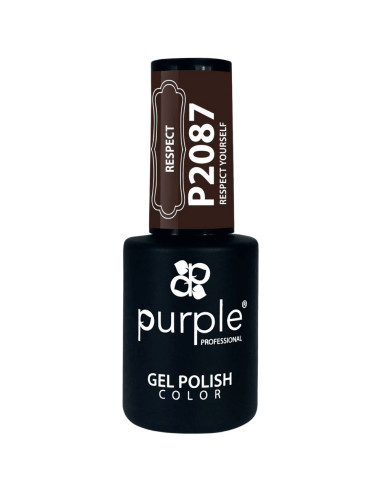 Verniz em Gel Purple P2087 Respect Yourself 10ml Magenta Neblina