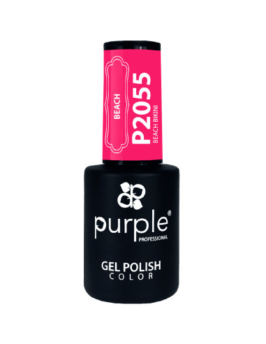 Verniz em Gel Purple P2055 Beach Bikini 10ml Rosa Brilhante