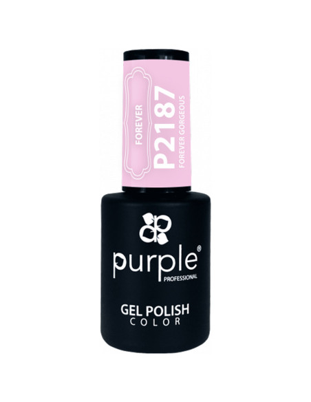 Verniz Em Gel Purple P2187 Forever Gorgeous 10ml Lavanda Suave