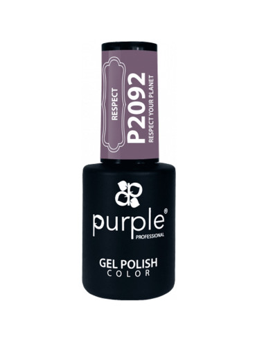 Verniz Em Gel Purple P2092 Respect Your Planet 10ml Violeta Velha