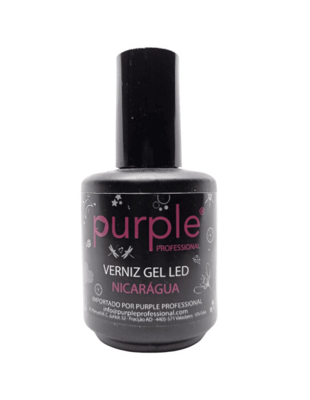 Verniz Gel Purple Led Nicarágua 15ml Malva