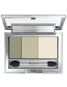 Sombra de ojos BeYu Catwalk Trio nº29 Verde salvia, champán y marfil