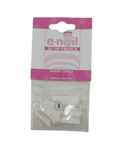 Nail Tip e-n@il 50 Uni nº8