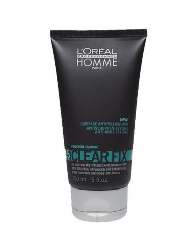 Gel de Cabelo Anticaspa Loreal Clear Fix 150ml