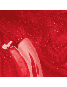 Verniz Gel Inocos Rei de Paus 15ml Vermelho Brilhos Metalizado 2